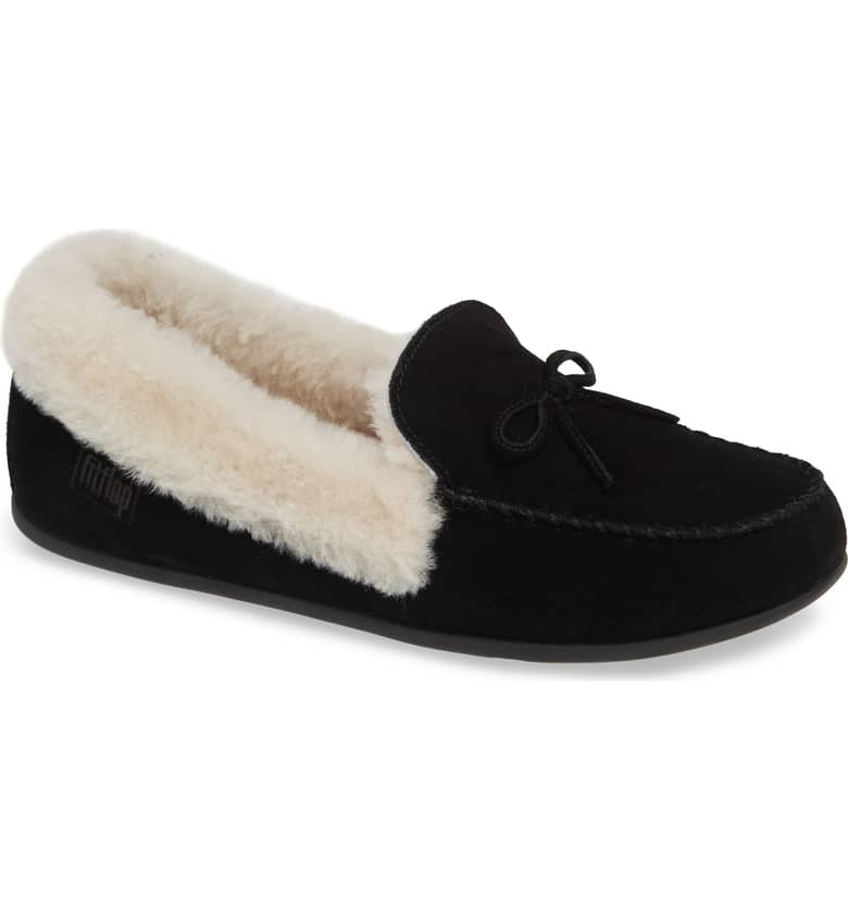 fitflop moccasin slippers