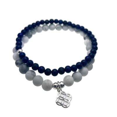 Adoreu Howlite sodalite bracelet