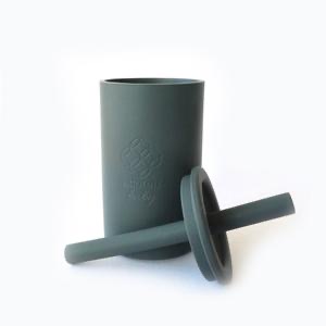 Baby silicone cup charcoal